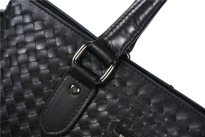 Bottega Veneta intrecciato VN briefcase 51626-1 black